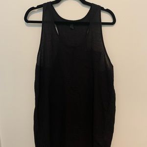 J. Crew Tank Swim Cover Up - Large
